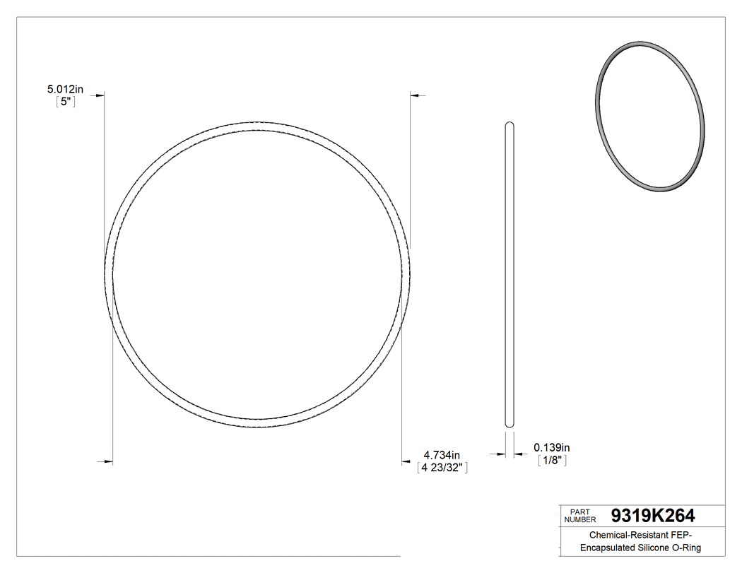 Technical drawing - 9319K264